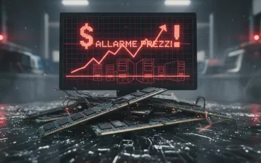 Allarme sui prezzi della memoria: i produttori di PC tremano