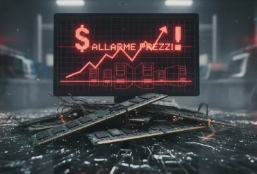 Allarme sui prezzi della memoria: i produttori di PC tremano
