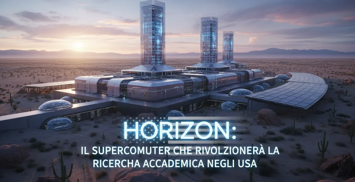 Horizon: Il supercomputer che rivoluzionerà la ricerca accademica negli USA