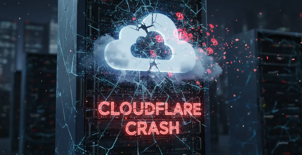 Cloudflare down: Panico per il blackout del 18 novembre, ma nessun attacco hacker!