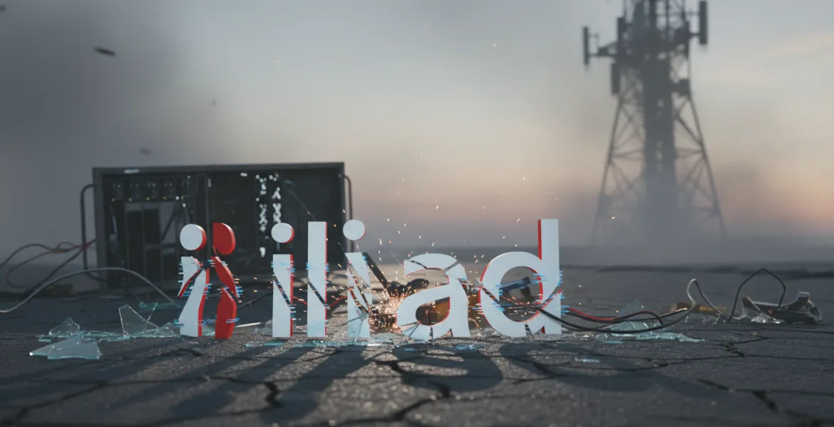 Iliad Down: Blackout di rete a macchia di leopardo in Italia