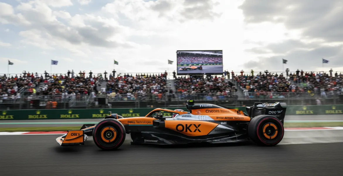 Norris domina le Libere 2 a Las Vegas, Leclerc KO per problemi al cambio