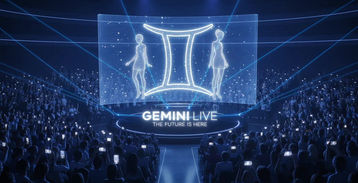 Gemini Live: Sottotitoli potenziati e ricerca live più veloce!