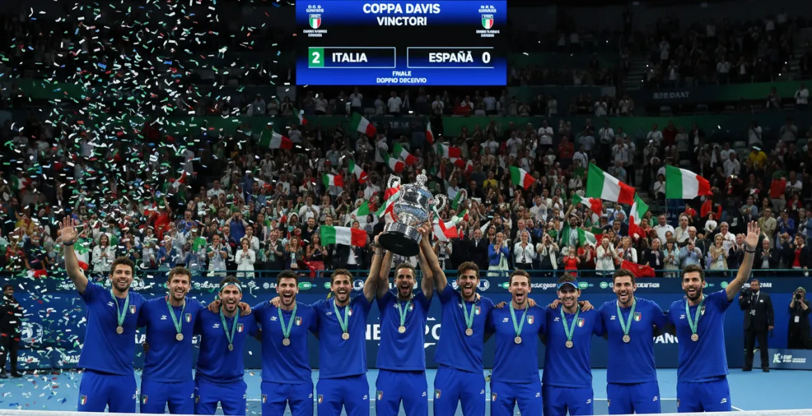 Italia nella storia: terza Coppa Davis consecutiva. Le parole dei protgagonisti