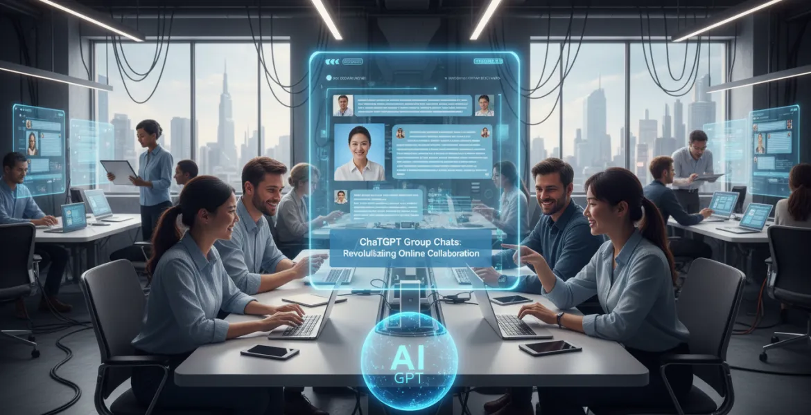 ChatGPT rivoluziona la collaborazione online con le Chat di gruppo