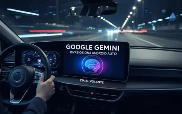 Google Gemini rivoluziona Android Auto: l'IA al volante