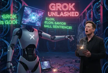 Grok, il chatbot di Elon Musk, impazzito: lodi sperticate e paragoni assurdi