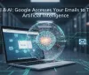 Gmail e IA: Google accede alle tue email per addestrare l'intelligenza artificiale