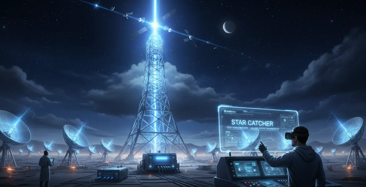 Star Catcher: Nuovo record mondiale nella trasmissione di energia laser senza fili