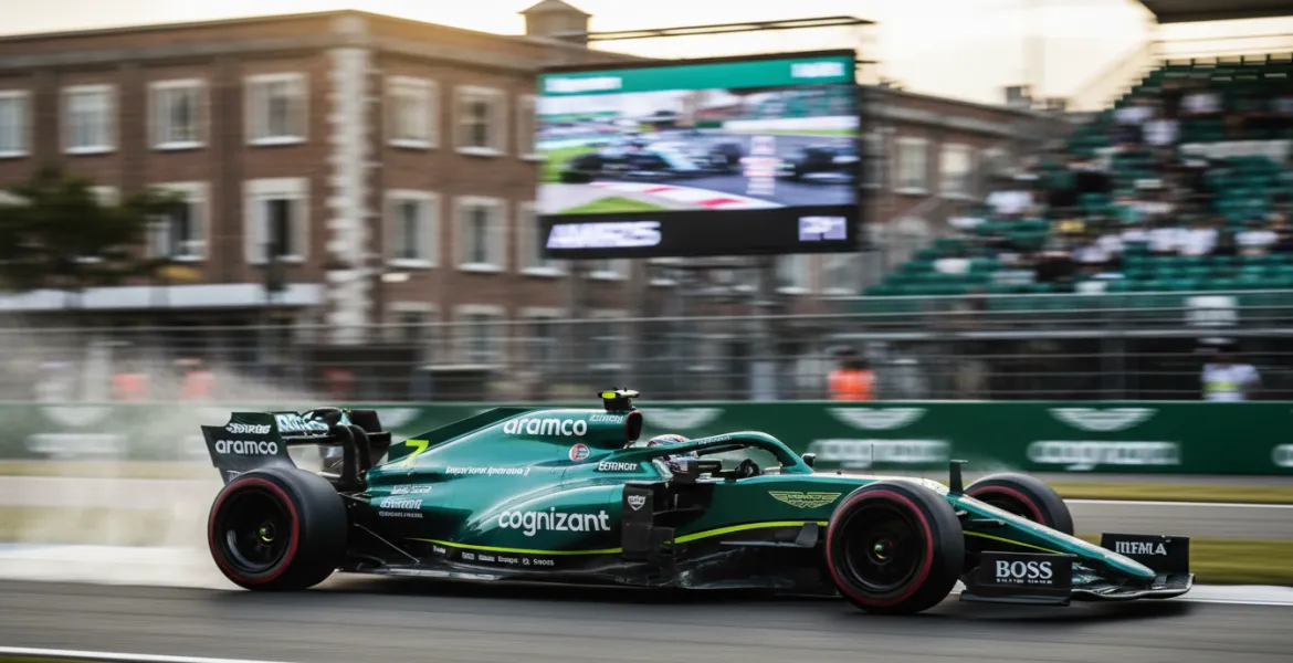 Alonso demolisce l'Aston Martin: Nelle ultime gare, festa d'addio!