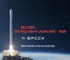 SpaceX da record: 150 lanci Falcon 9 nel 2025 e nuovi satelliti Starlink in orbita