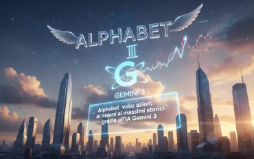 Alphabet vola: azioni ai massimi storici grazie all'IA Gemini 3