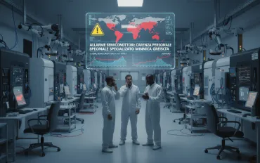 Allarme nel settore dei semiconduttori: carenza di personale specializzato minaccia la crescita globale