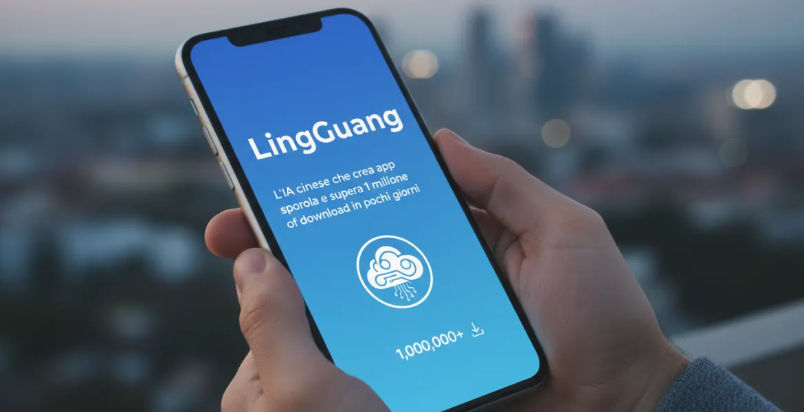 LingGuang: L'IA cinese che crea app spopola e supera 1 milione di download in pochi giorni