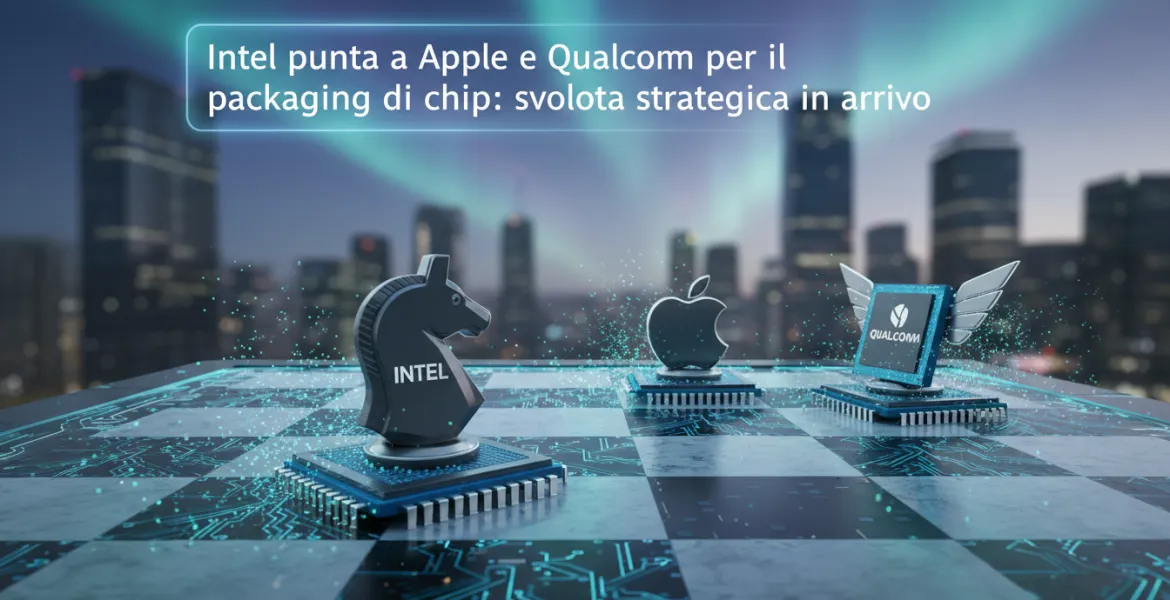 Intel punta a Apple e Qualcomm per il packaging di chip: svolta strategica in arrivo
