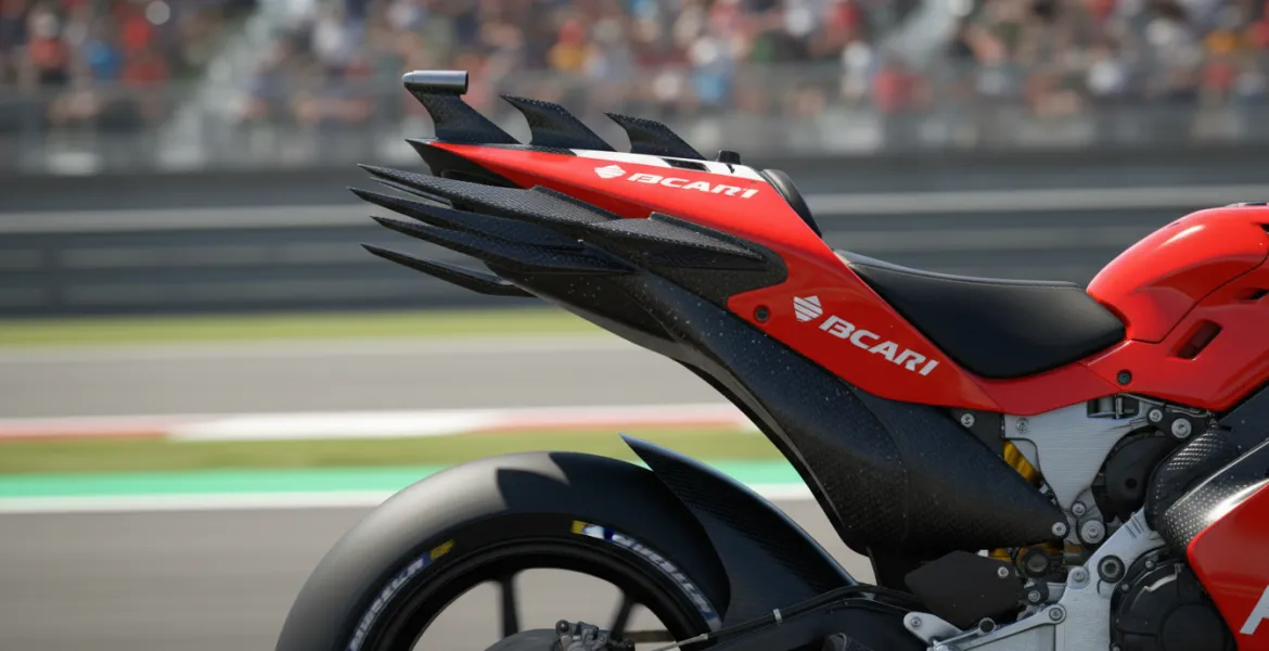 MotoGP: La FMI vieta le seat winglet nel 2026 per sicurezza!