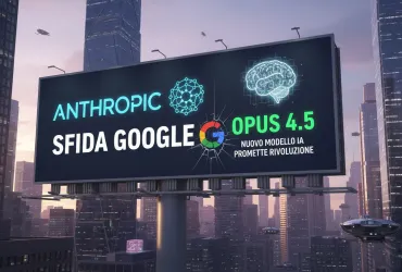Anthropic sfida Google: il nuovo modello IA Opus 4.5 promette rivoluzione