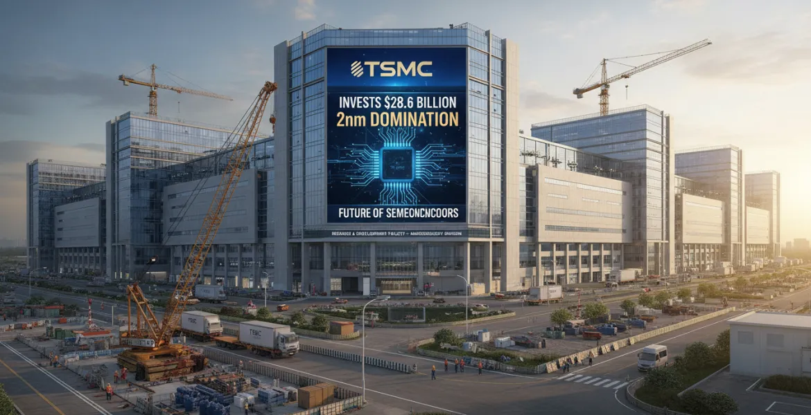 TSMC investe 28,6 miliardi di dollari per dominare il mercato dei 2nm