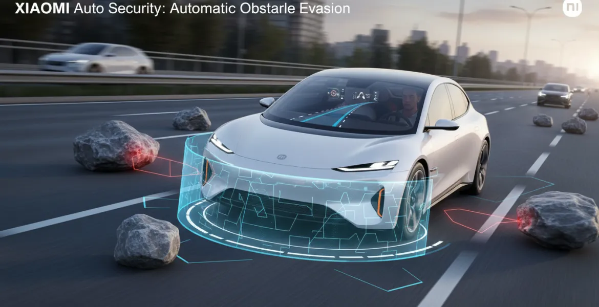 Xiaomi rivoluziona la sicurezza auto: Schivata automatica degli ostacoli