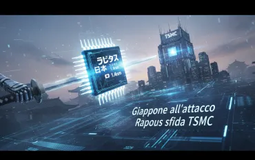 Giappone all'attacco: Rapidus sfida TSMC con chip a 1.4nm nel 2029