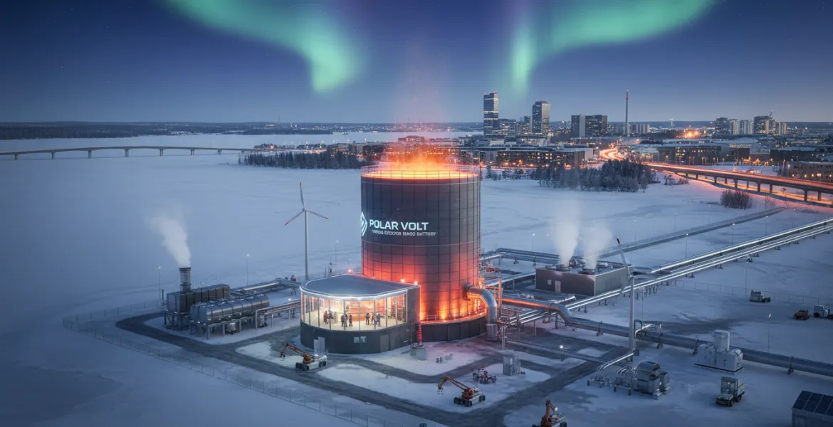 Finlandia all'avanguardia: batteria termica a sabbia da record per riscaldare una città