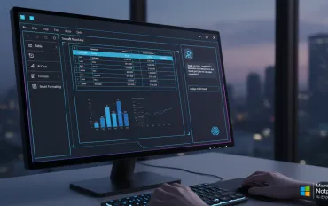 Microsoft rivoluziona Blocco Note: Arrivano le tabelle e l'IA potenziata