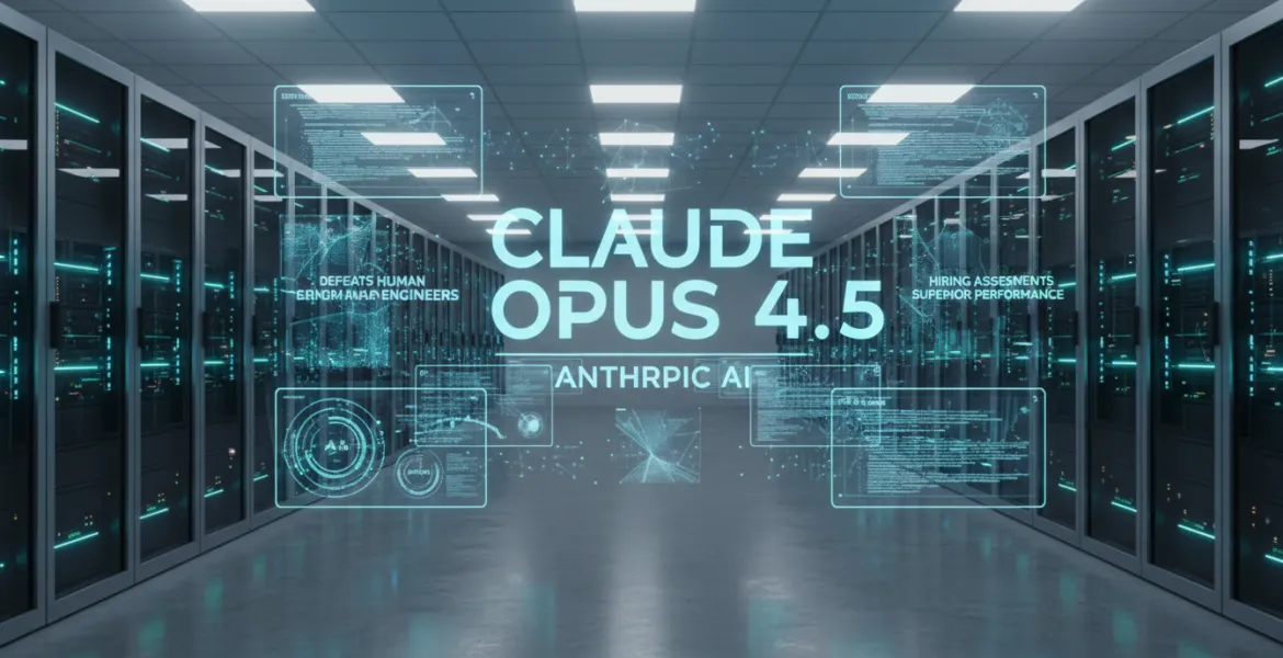 Claude Opus 4.5: L'AI di Anthropic sconfigge gli ingegneri umani nei test di assunzione