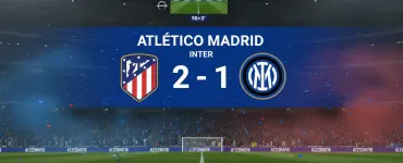Champions League: Inter KO al 93' contro l'Atletico Madrid!