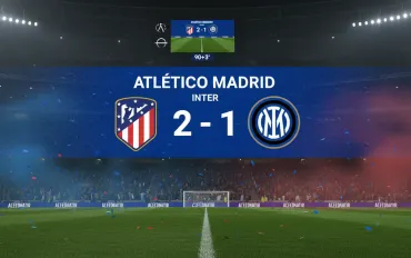 Champions League: Inter KO al 93' contro l'Atletico Madrid!