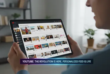 YouTube rivoluziona la home: arriva il feed personalizzato