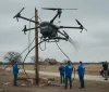 Drone Amazon trancia cavo internet in Texas: indagine FAA