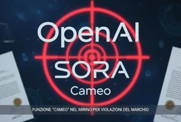 OpenAI Sora: la funzione 'Cameo' nel mirino per violazione del marchio