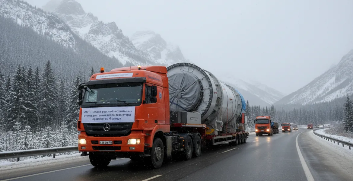 ITER: Arriva in Francia il primo banco di prova russo per il reattore a fusione