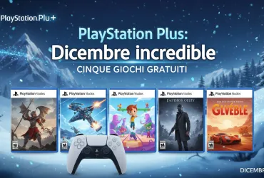PlayStation Plus: Dicembre incredibile con cinque giochi gratuiti