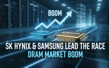 Boom nel mercato delle memorie DRAM: SK Hynix e Samsung in Testa alla corsa