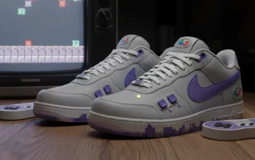 AIR SNES: Le scarpe da ginnastica Nike che diventano una console retro