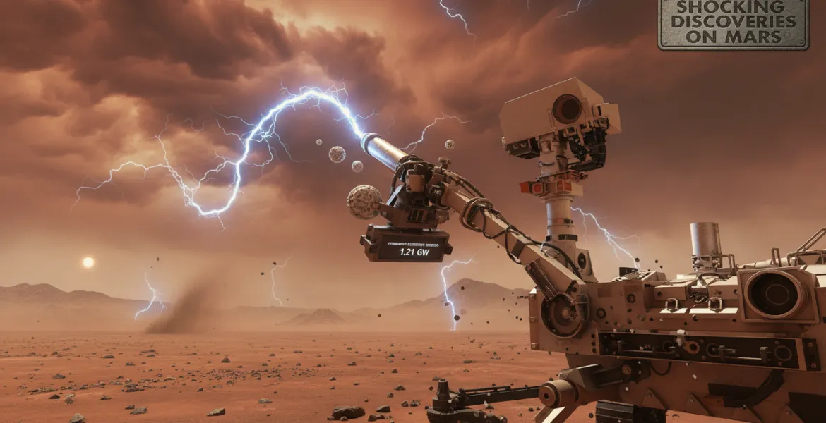 Scoperte scioccanti su Marte: Perseverance prova l'elettricità atmosferica