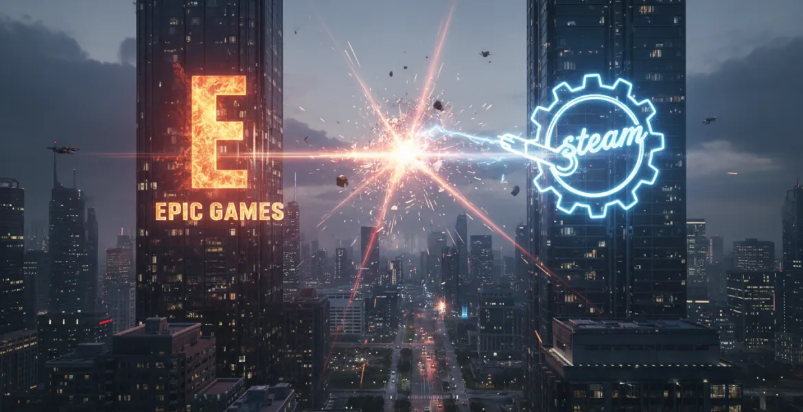 Epic Games contro Steam: guerra sull'IA nei videogiochi