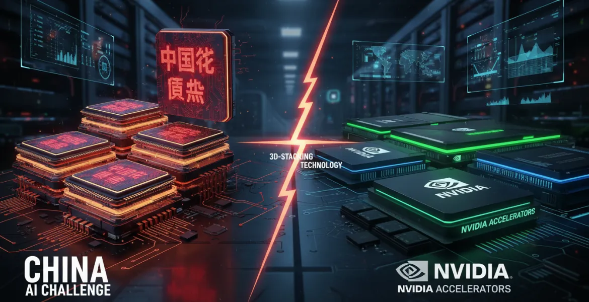 Cina sfida Nvidia: acceleratori AI con tecnologia 3D-stacking