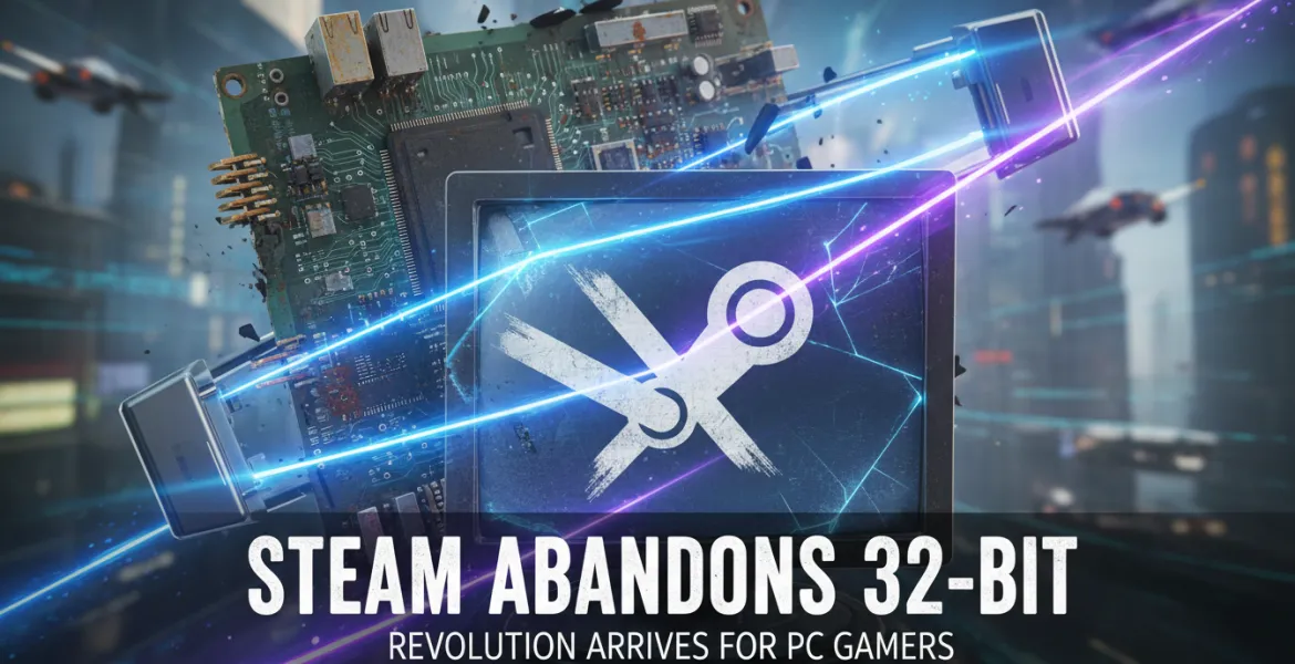 Steam abbandona il 32-bit: Rivoluzione in arrivo per i giocatori PC