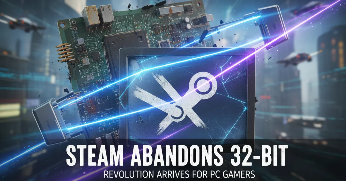 Bit Steam Steam passa al 64-bit: Novità e implicazioni per i gamer