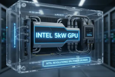 GPU da 5kW: Intel punta a rivoluzionare l'alimentazione delle schede grafiche