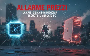 Allarme prezzi: la crisi dei chip di memoria scuote il mercato PC