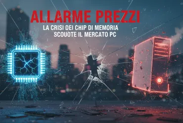 Allarme prezzi: la crisi dei chip di memoria scuote il mercato PC