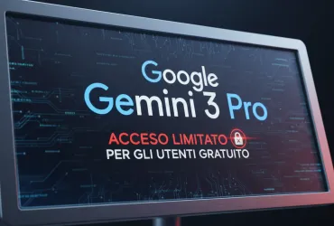 Google Gemini 3 Pro: Accesso limitato per gli utenti gratuito