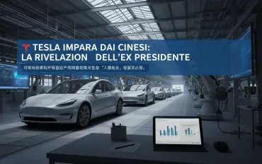Tesla ha imparato dai produttori cinesi: la rivelazione dell'ex presidente