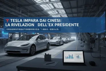 Tesla ha imparato dai produttori cinesi: la rivelazione dell'ex presidente