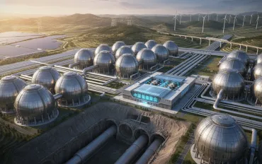 Rivoluzione energetica in Cina: Gigantesco stoccaggio di aria compressa