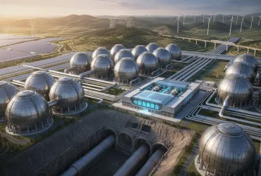 Rivoluzione energetica in Cina: Gigantesco stoccaggio di aria compressa