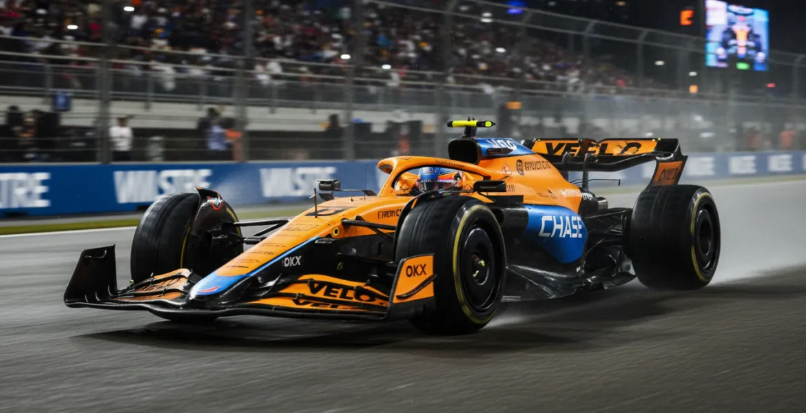 F1 Qatar: Errore di tempismo costa caro a Norris nelle qualifiche sprint